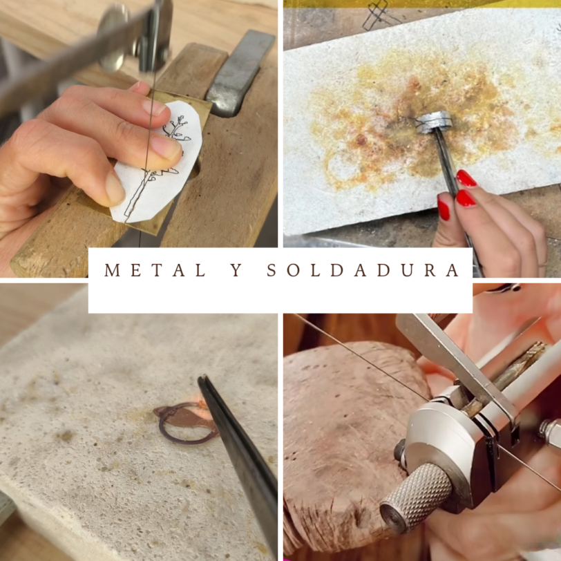 Curso de iniciación a la joyería en metal y soldadura